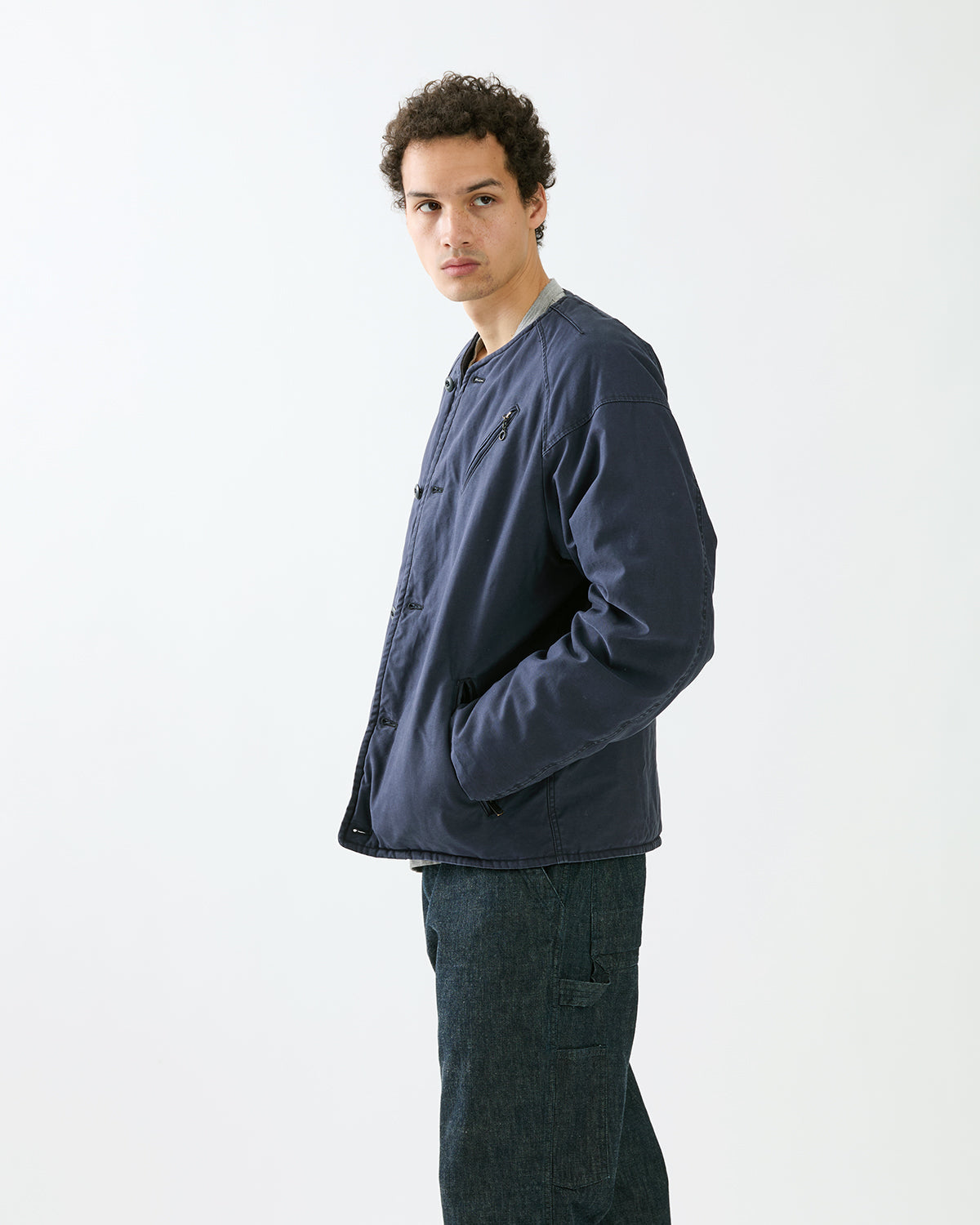 TROOPER PUFF LINER JACKET COTTON BACK SATIN VW