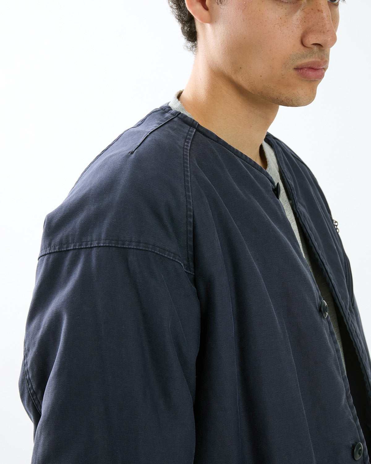 TROOPER PUFF LINER JACKET COTTON BACK SATIN VW