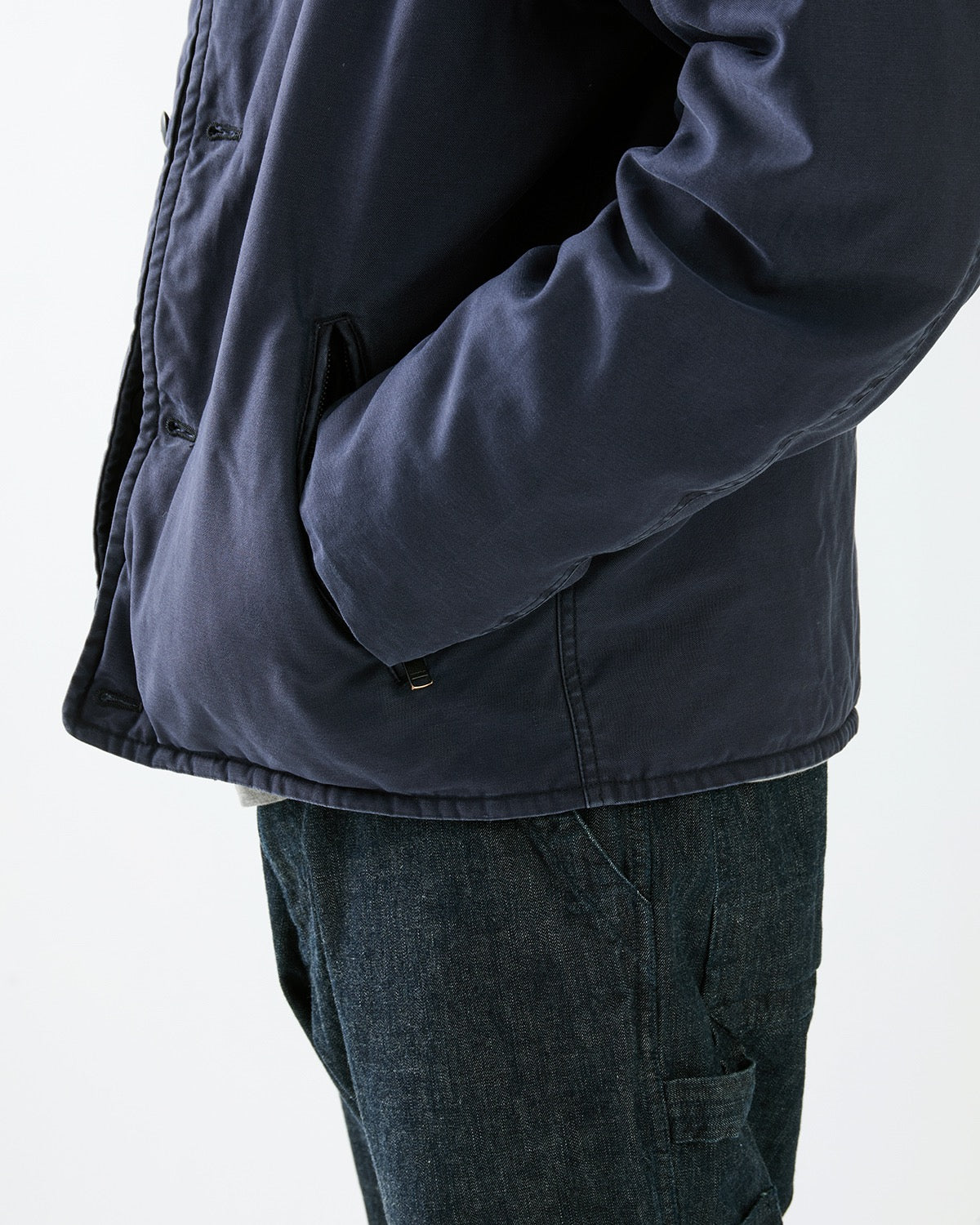 TROOPER PUFF LINER JACKET COTTON BACK SATIN VW