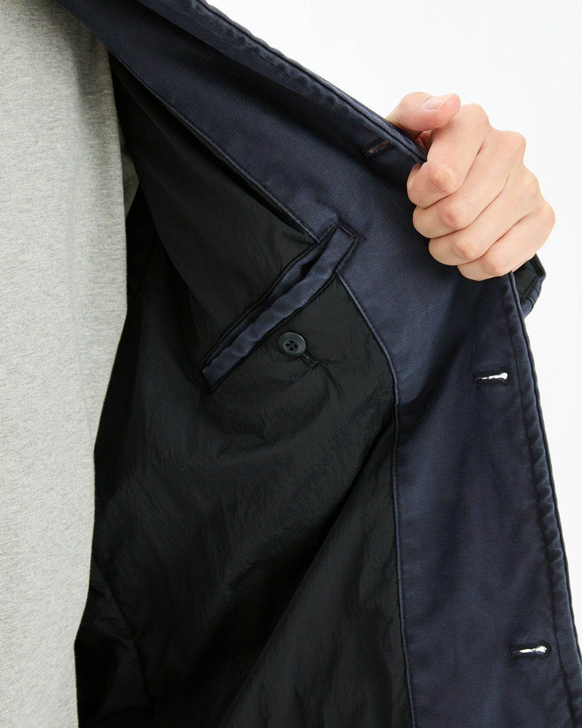 TROOPER PUFF LINER JACKET COTTON BACK SATIN VW