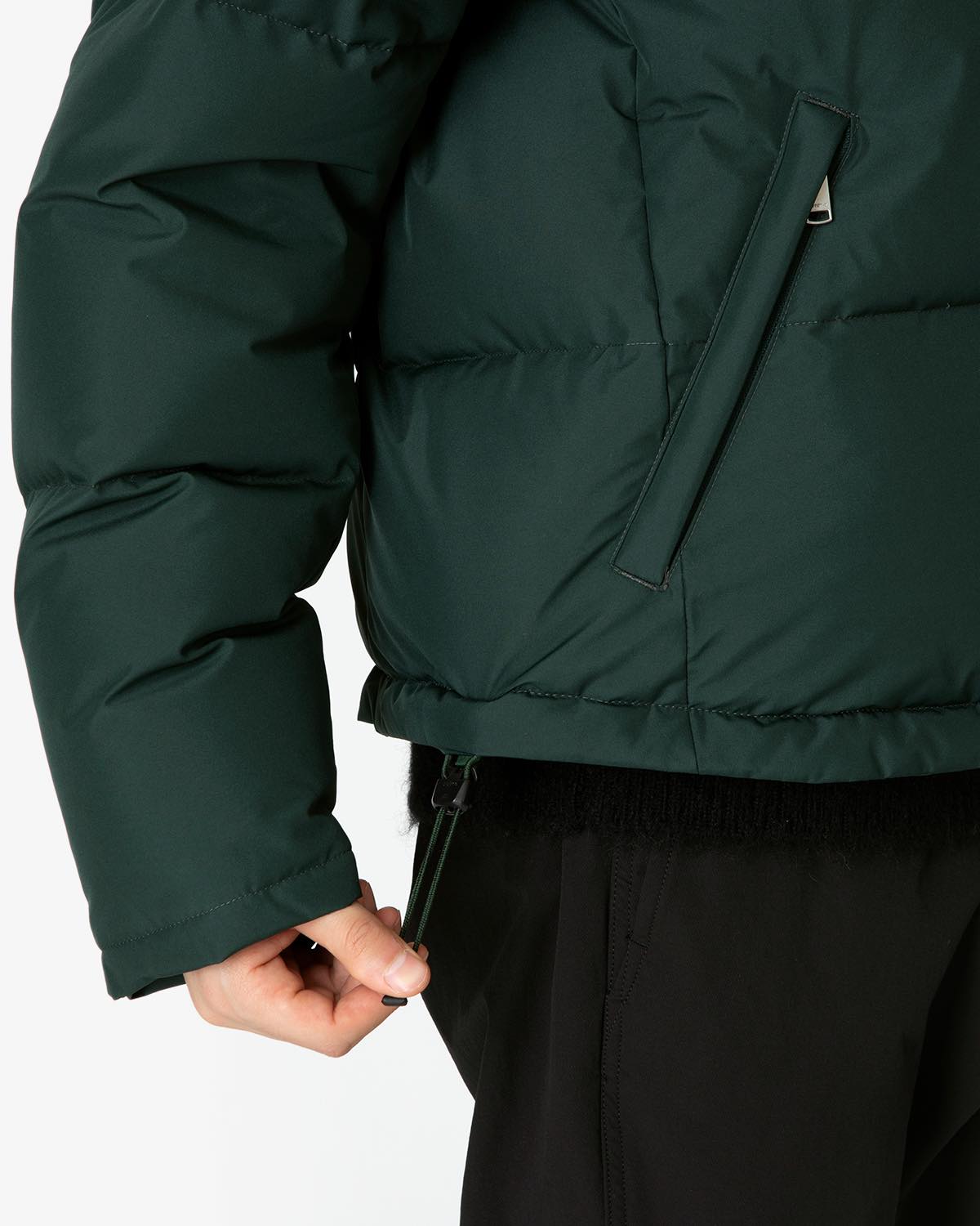 ALPINIST DOWN JACKET POLY TAFFETA WITH GORE-TEX WINDSTOPPER