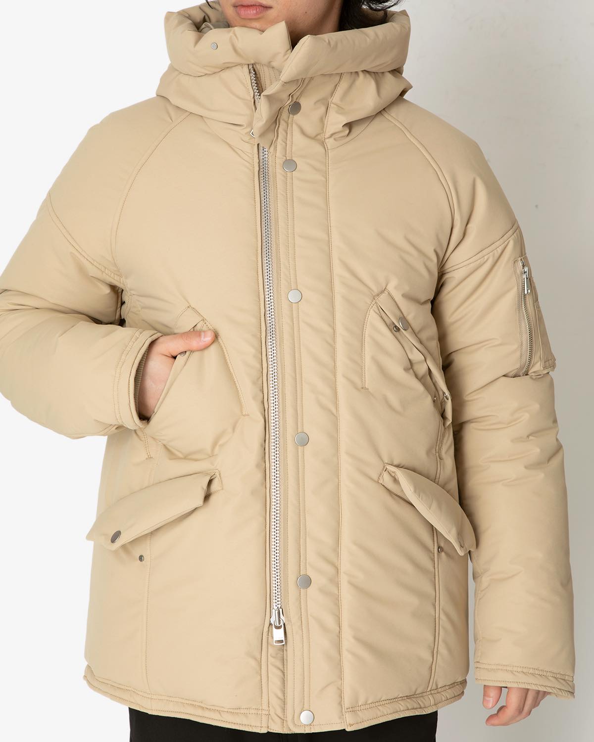 TROOPER PUFF JACKET POLY TAFFETA WITH GORE-TEX WINDSTOPPER