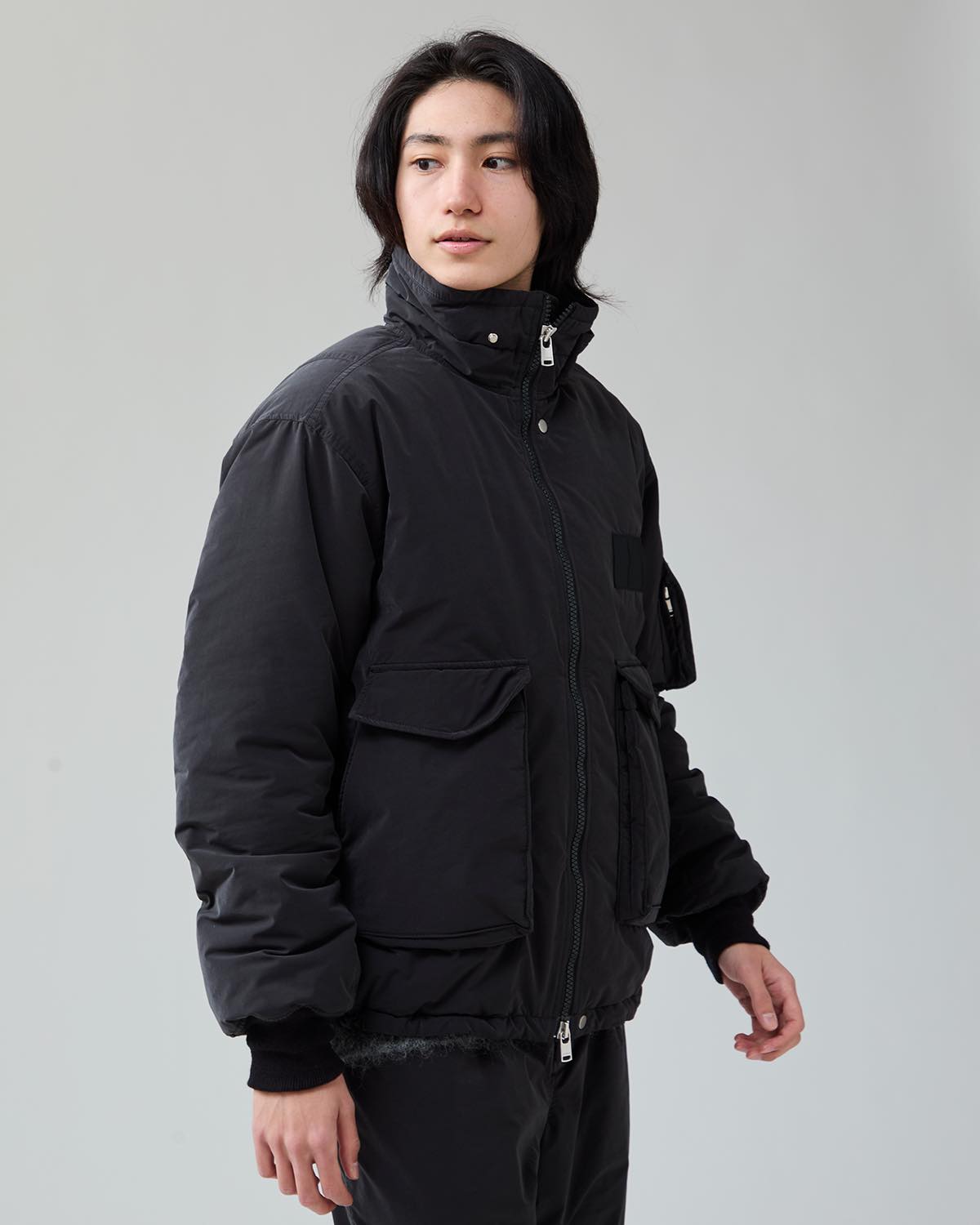 TROOPER PUFF BLOUSON P/N SPLITTING TAFFETA WITH GORE-TEX WINDSTOPPER®