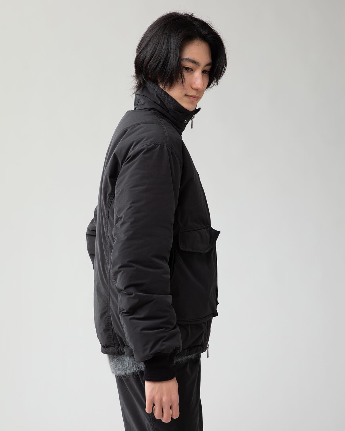 TROOPER PUFF BLOUSON P/N SPLITTING TAFFETA WITH GORE-TEX WINDSTOPPER®