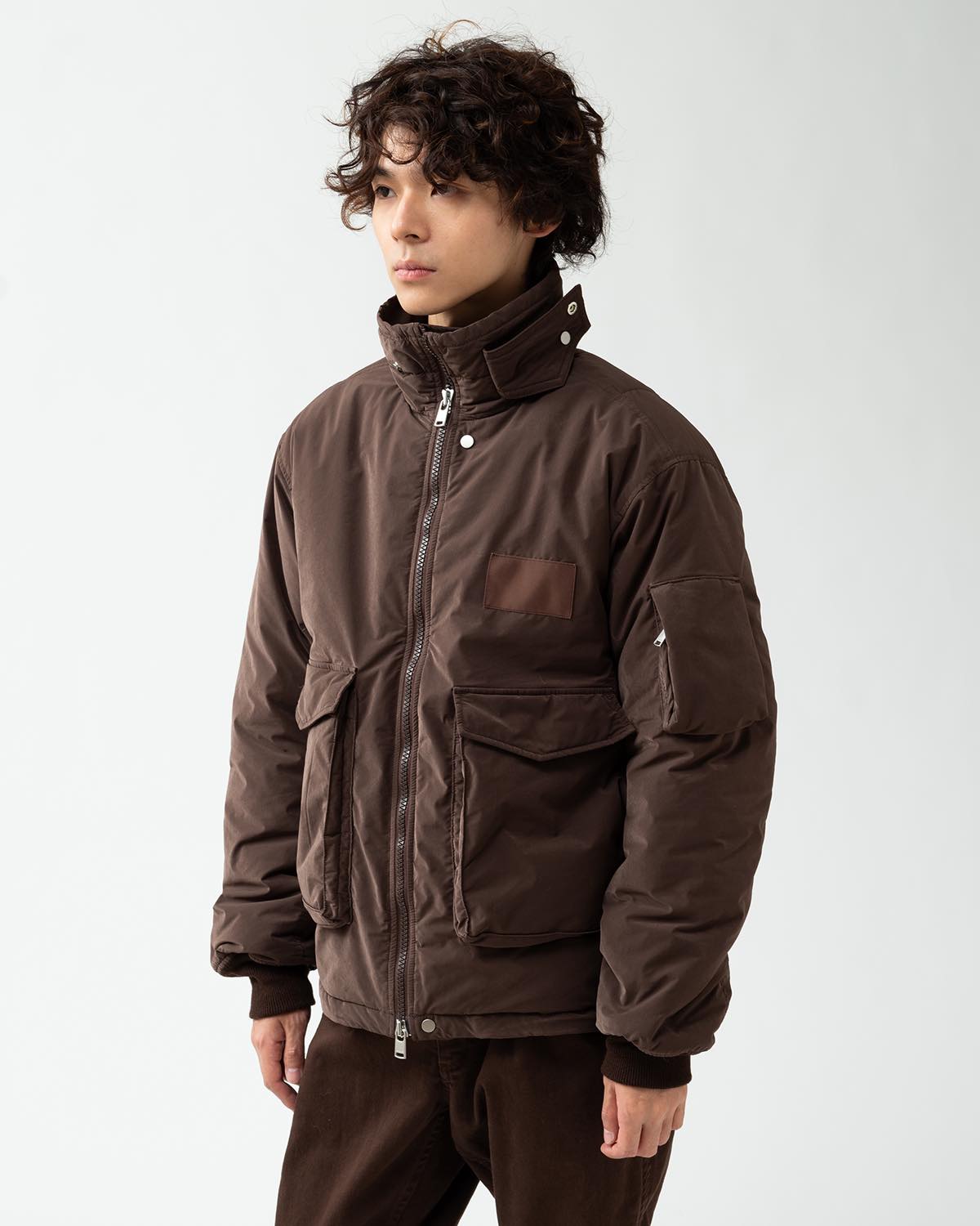 TROOPER PUFF BLOUSON P/N SPLITTING TAFFETA WITH GORE-TEX WINDSTOPPER®