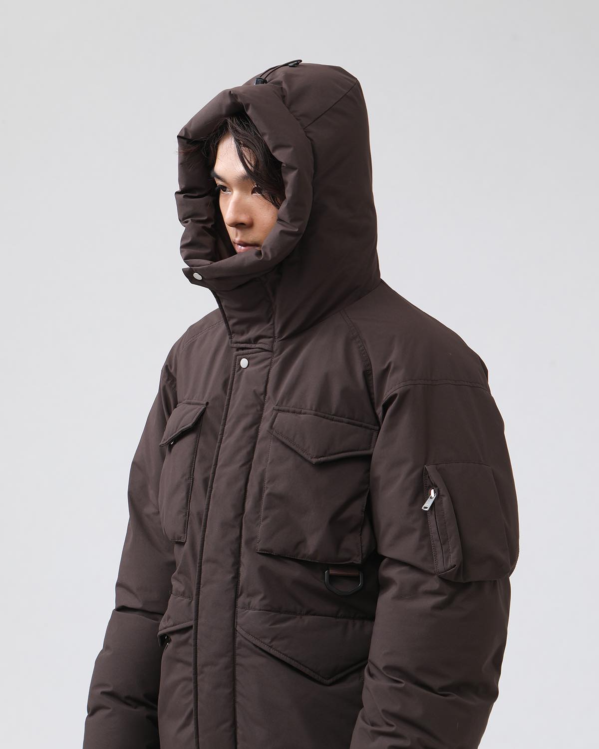 EXPLORER DOWN JACKET NYLON WEATHER WITH GORE-TEX WINDSTOPPER®