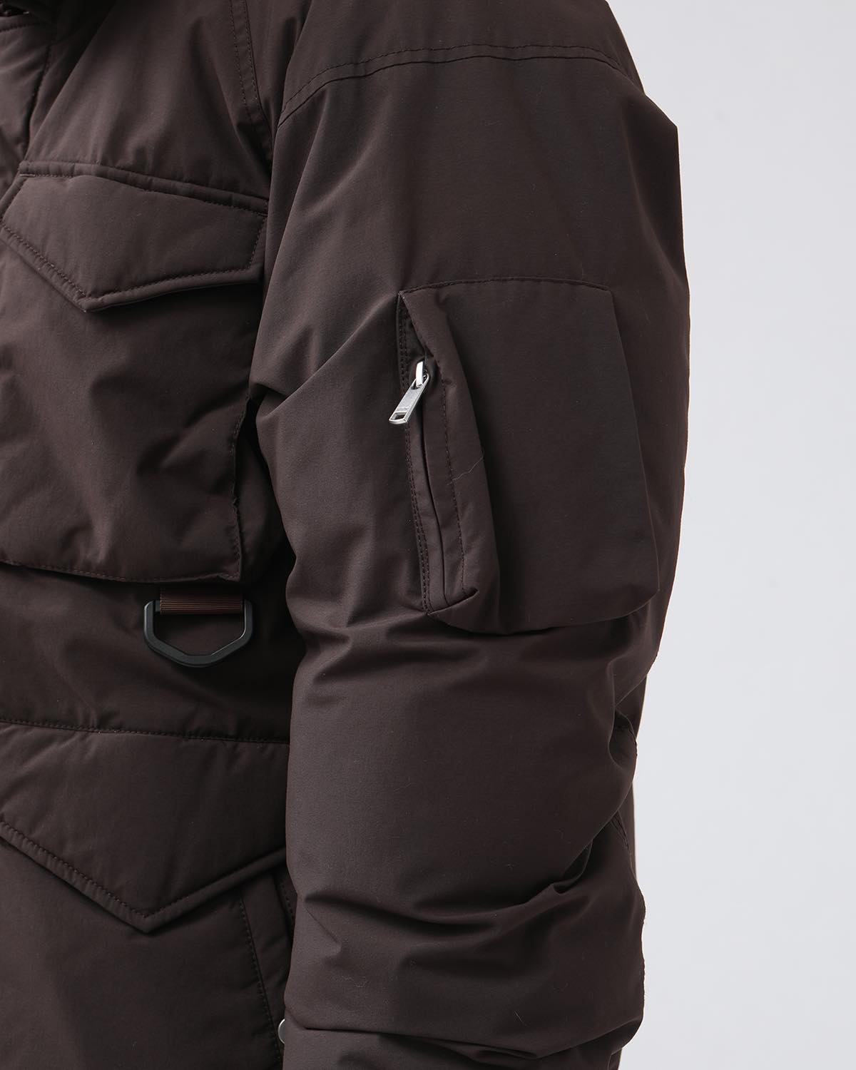 EXPLORER DOWN JACKET NYLON WEATHER WITH GORE-TEX WINDSTOPPER®