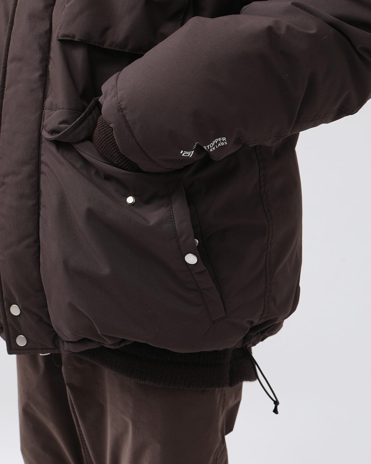 EXPLORER DOWN JACKET NYLON WEATHER WITH GORE-TEX WINDSTOPPER®