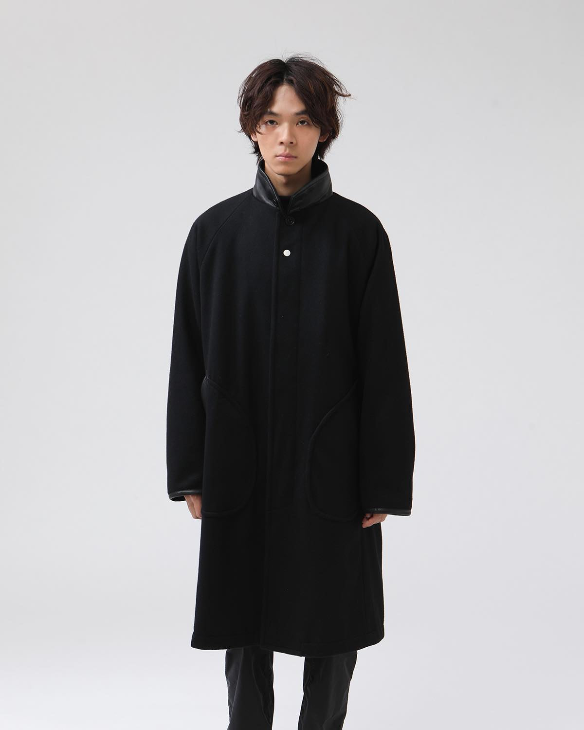 STRANGER LONG COAT WOOL BEAVER WITH GORE-TEX WINDSTOPPER®