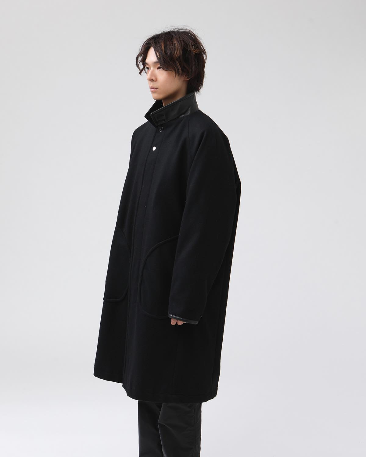 STRANGER LONG COAT WOOL BEAVER WITH GORE-TEX WINDSTOPPER®