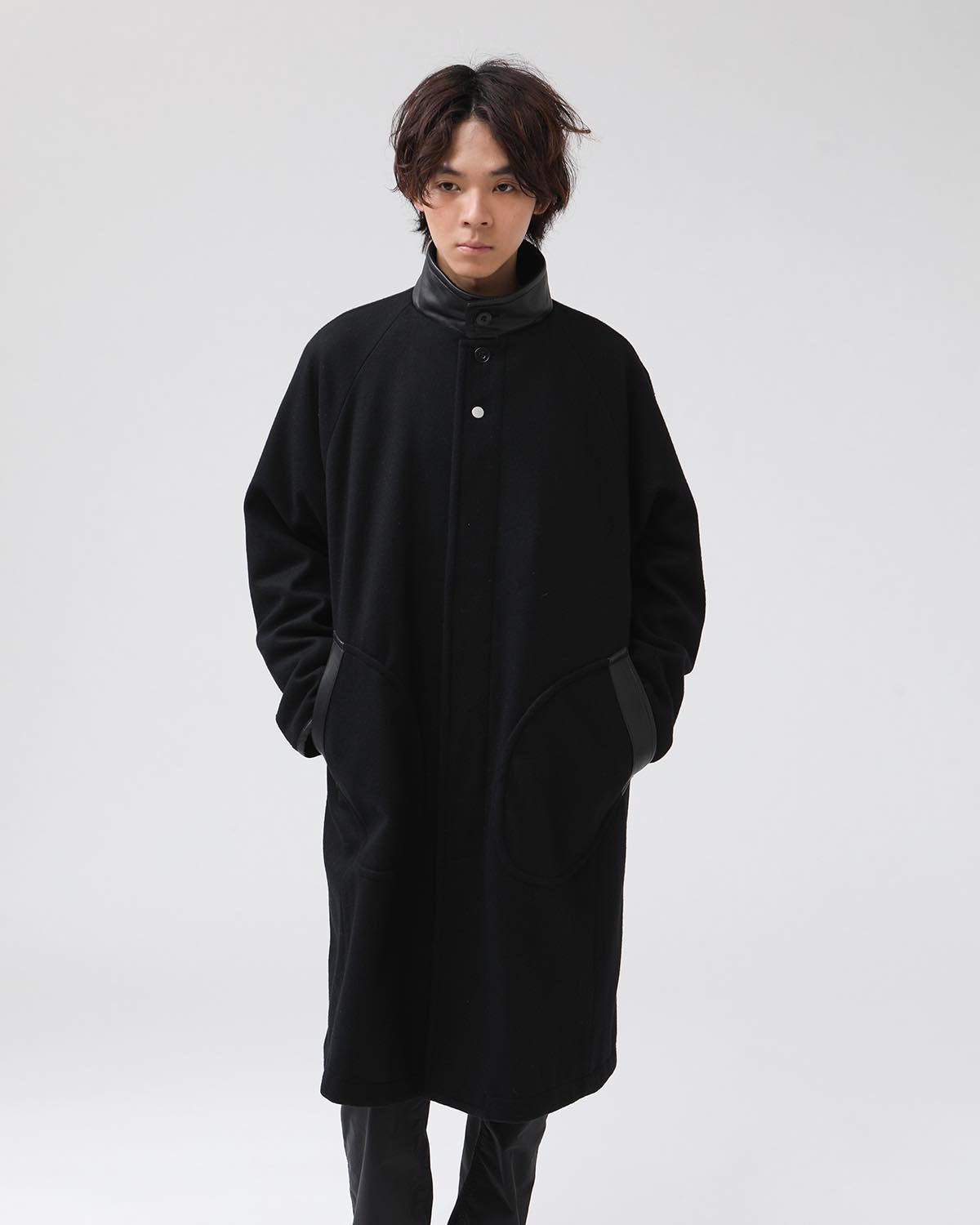 STRANGER LONG COAT WOOL BEAVER WITH GORE-TEX WINDSTOPPER®