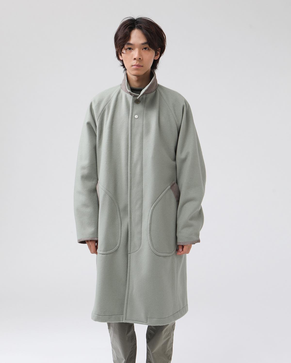 STRANGER LONG COAT WOOL BEAVER WITH GORE-TEX WINDSTOPPER®