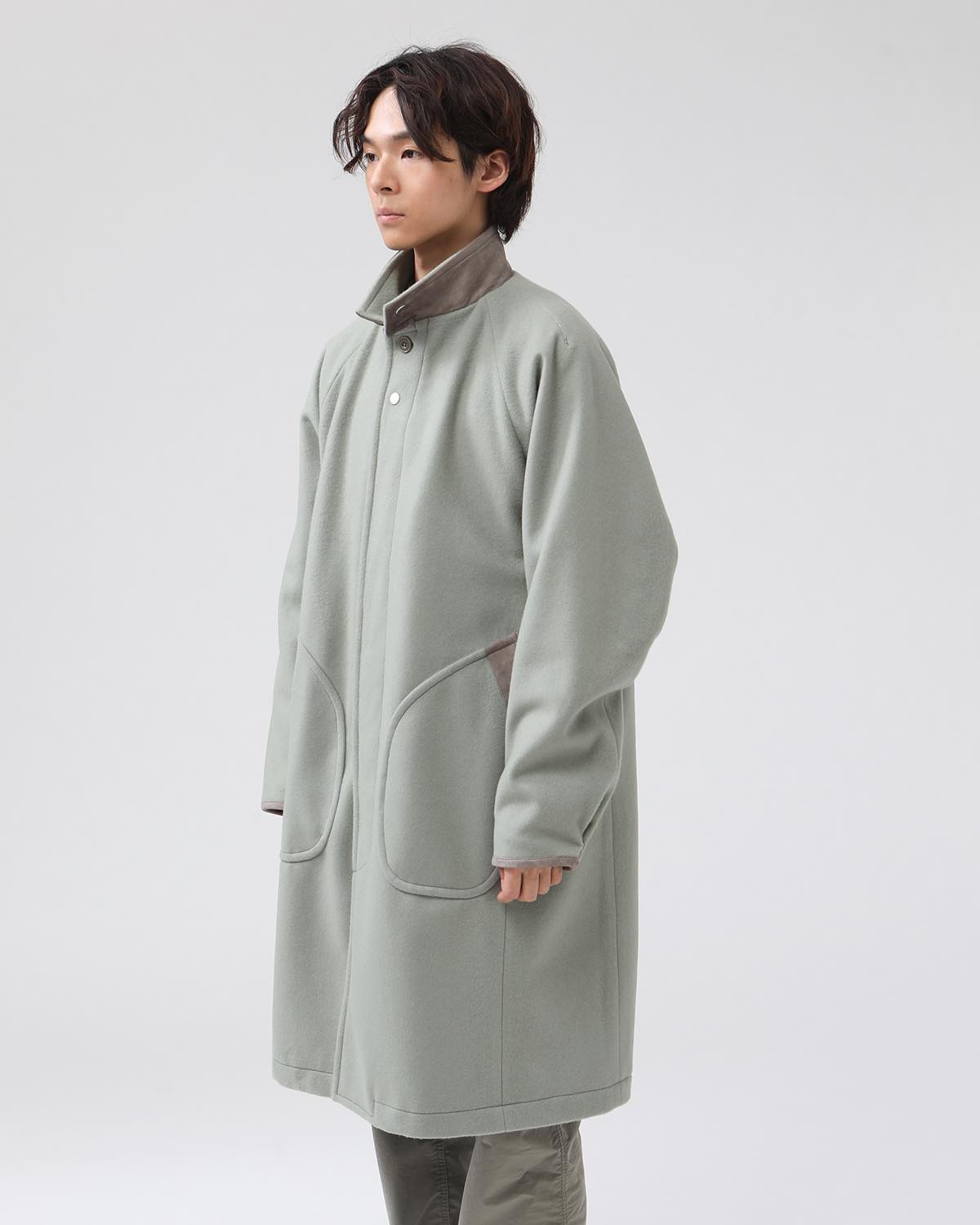 STRANGER LONG COAT WOOL BEAVER WITH GORE-TEX WINDSTOPPER®