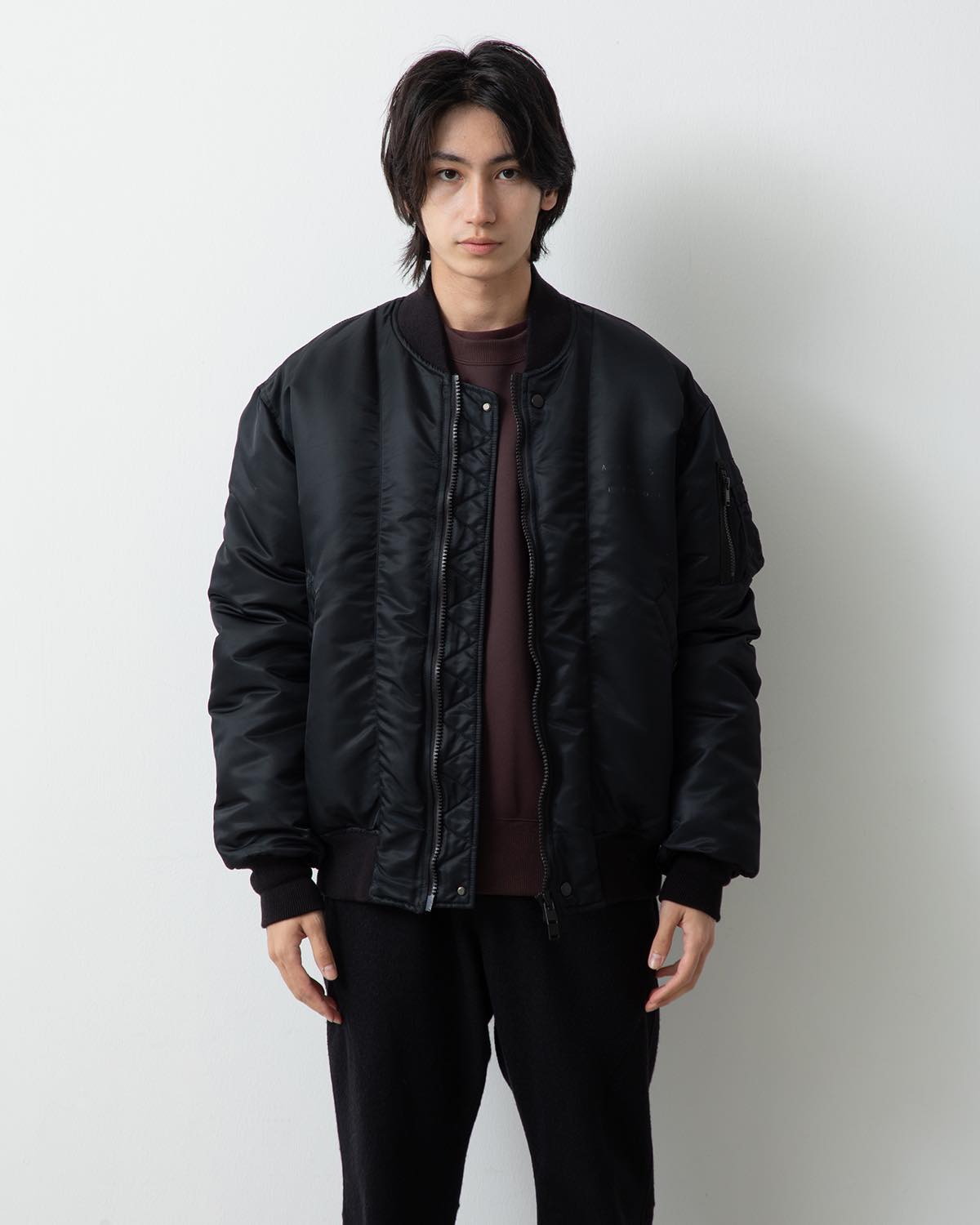 TROOPER PUFF BLOUSON NYLON TWILL WITH GORE-TEX WINDSTOPPER® “nativeMelody”