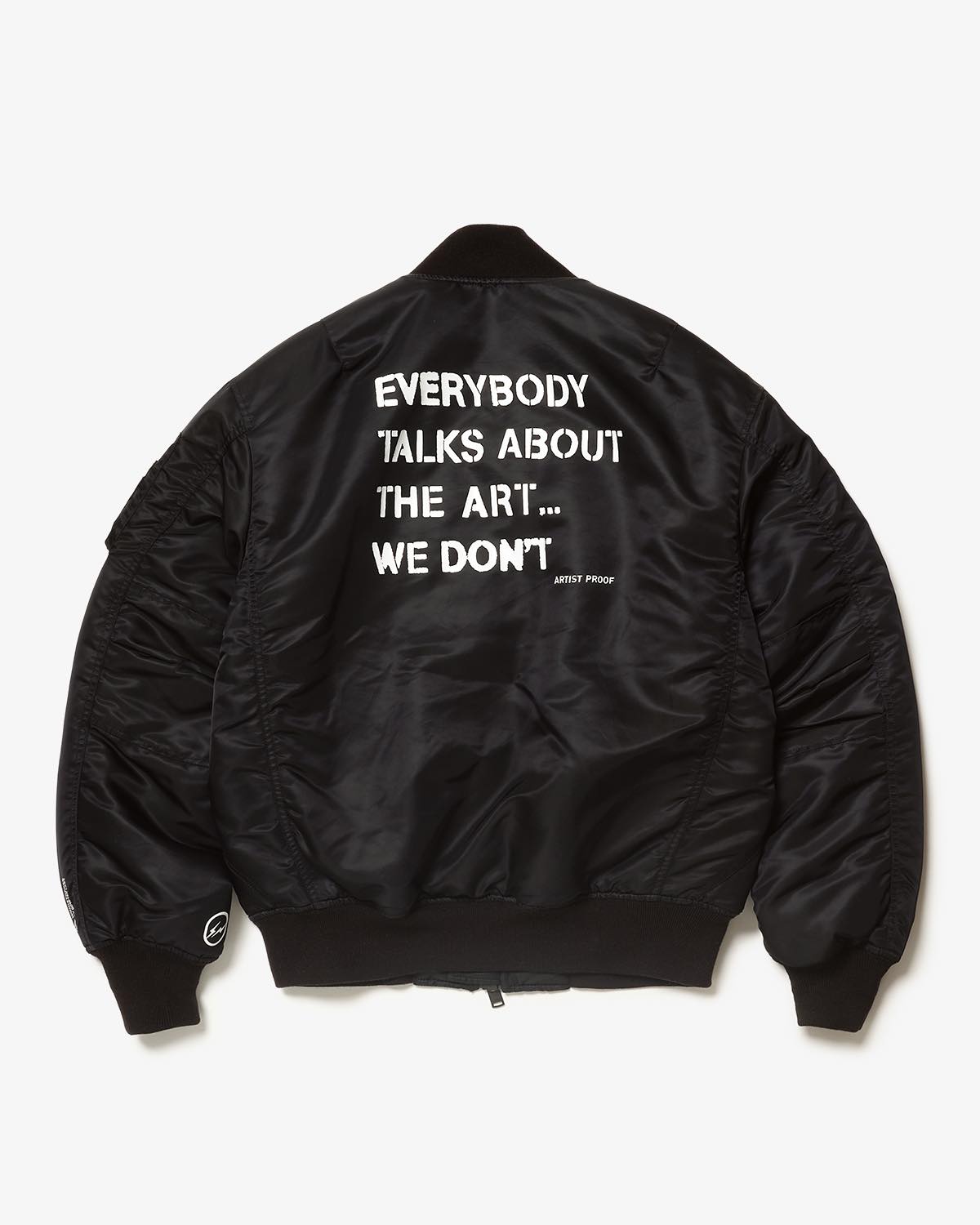 TROOPER PUFF BLOUSON NYLON TWILL WITH GORE-TEX WINDSTOPPER® “EVERYBODY TALKS…”