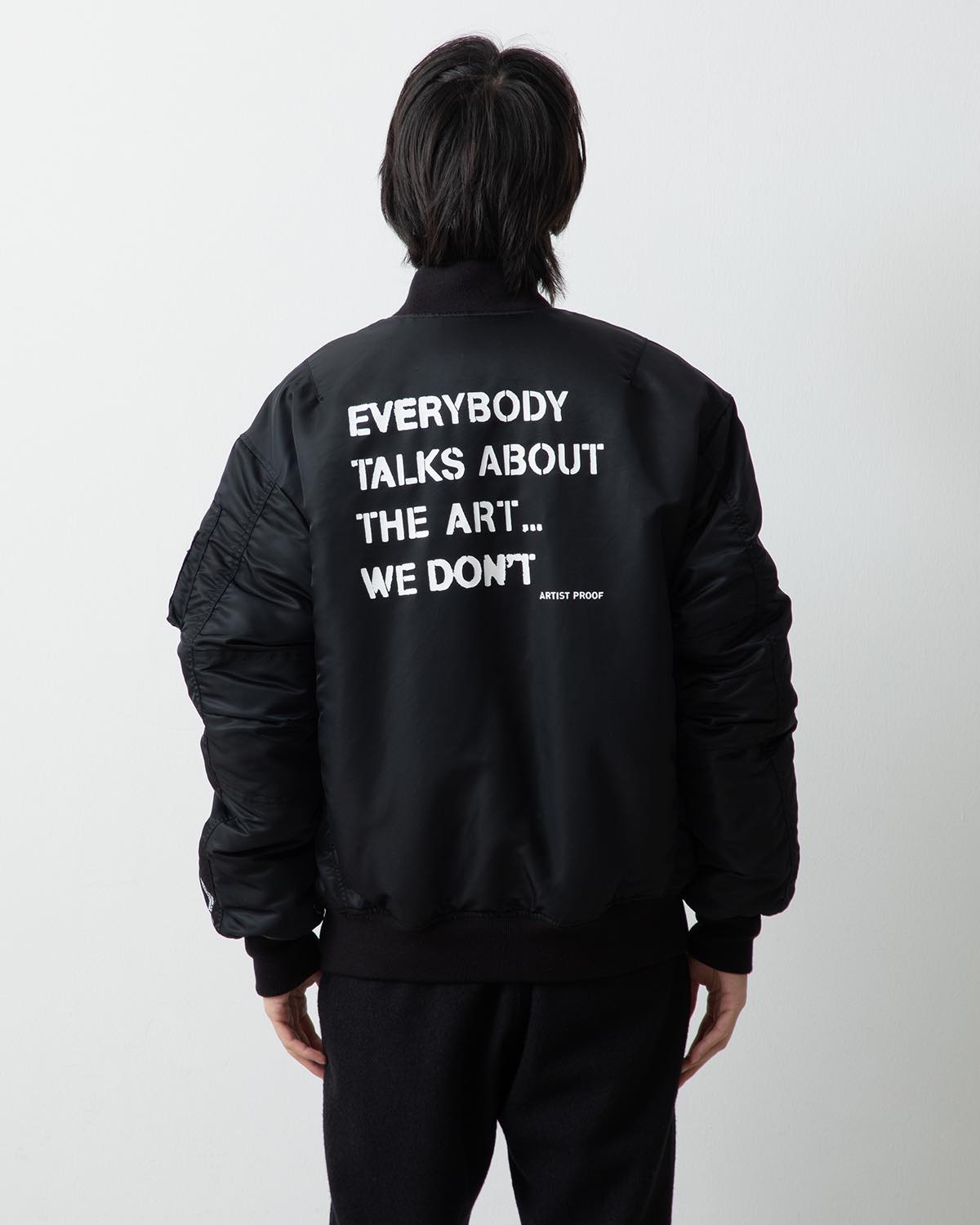 TROOPER PUFF BLOUSON NYLON TWILL WITH GORE-TEX WINDSTOPPER® “EVERYBODY TALKS…”