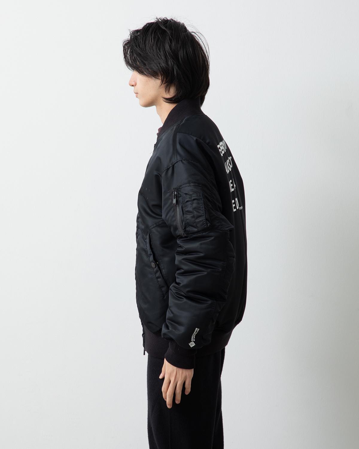 TROOPER PUFF BLOUSON NYLON TWILL WITH GORE-TEX WINDSTOPPER® “EVERYBODY TALKS…”