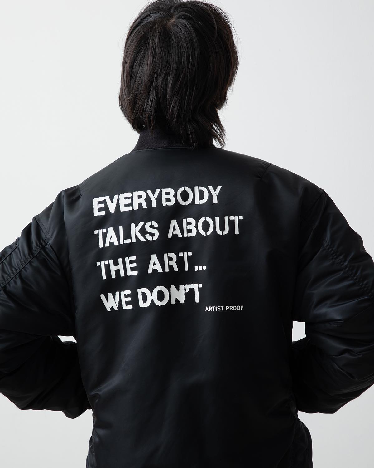 TROOPER PUFF BLOUSON NYLON TWILL WITH GORE-TEX WINDSTOPPER® “EVERYBODY TALKS…”