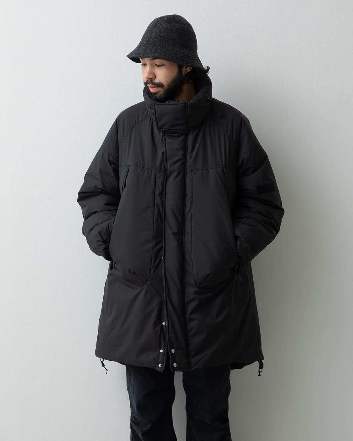 EXPLORER PUFF COAT “MONSTER PARKA” NYLON TAFFETA GORE-TEX WINDSTOPPER® 2L