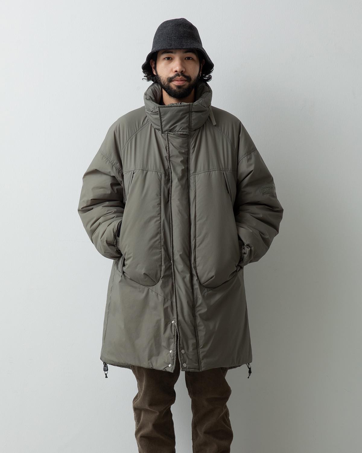 EXPLORER PUFF COAT “MONSTER PARKA” NYLON TAFFETA GORE-TEX WINDSTOPPER® 2L