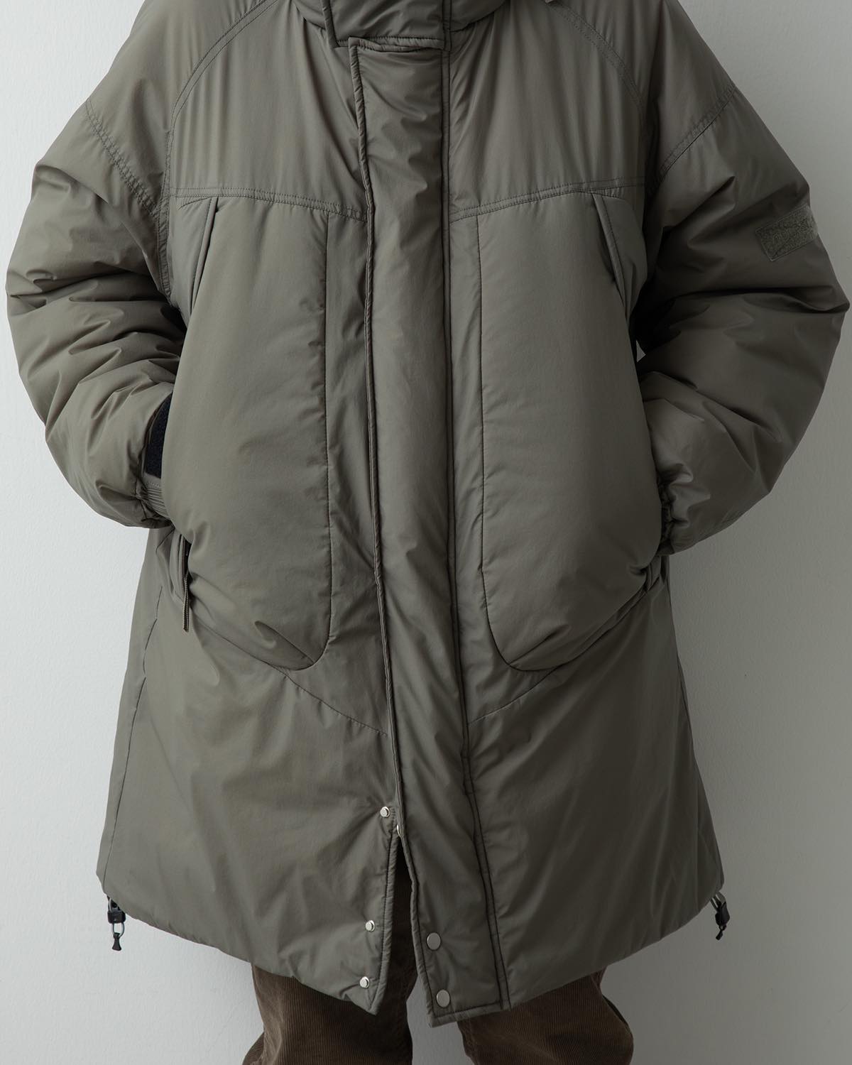 EXPLORER PUFF COAT “MONSTER PARKA” NYLON TAFFETA GORE-TEX WINDSTOPPER® 2L