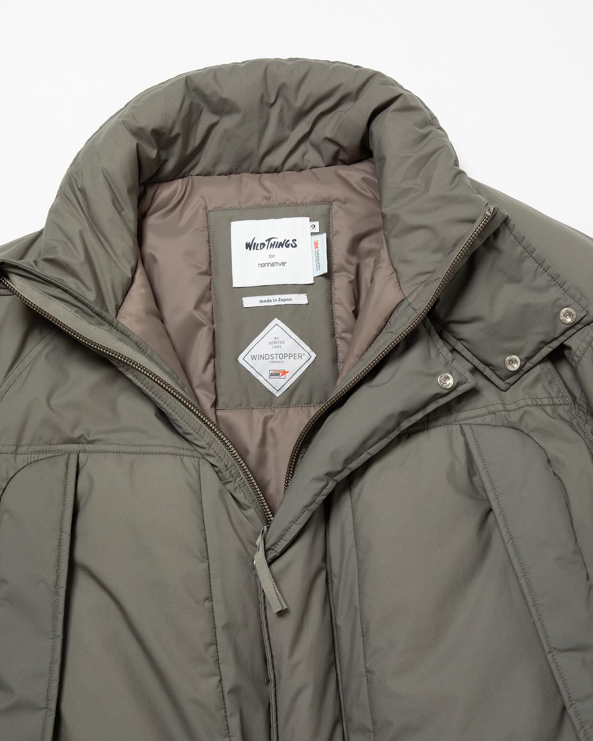 EXPLORER PUFF COAT “MONSTER PARKA” NYLON TAFFETA GORE-TEX WINDSTOPPER® 2L