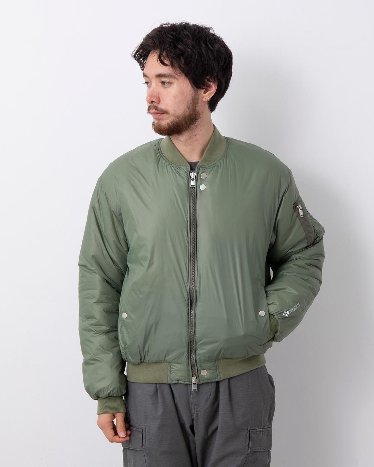 TROOPER PUFF BLOUSON NYLON MINI RIPSTOP WITH WINDSTOPPER®