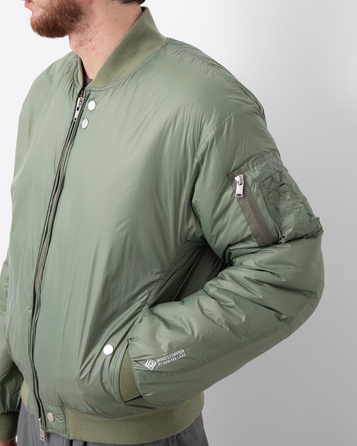 TROOPER PUFF BLOUSON NYLON MINI RIPSTOP WITH WINDSTOPPER®