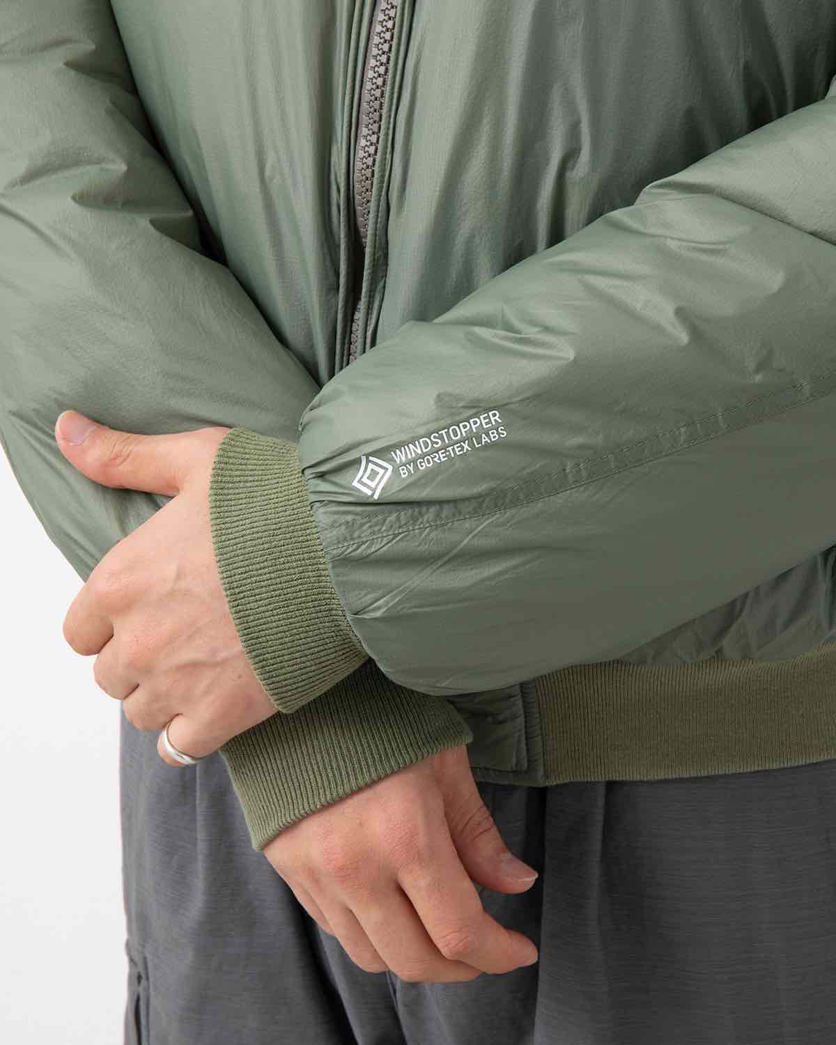 TROOPER PUFF BLOUSON NYLON MINI RIPSTOP WITH WINDSTOPPER®