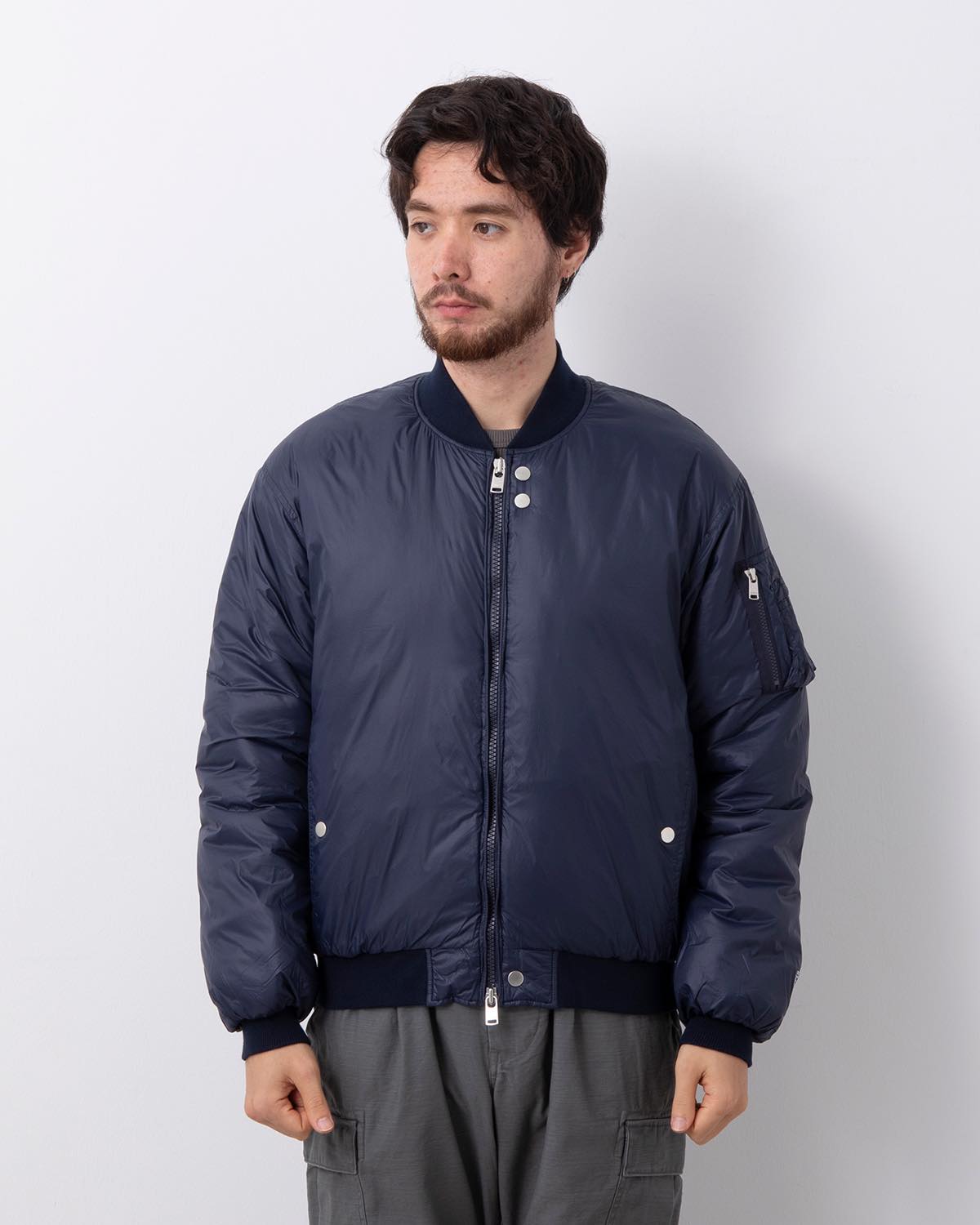 TROOPER PUFF BLOUSON NYLON MINI RIPSTOP WITH WINDSTOPPER®