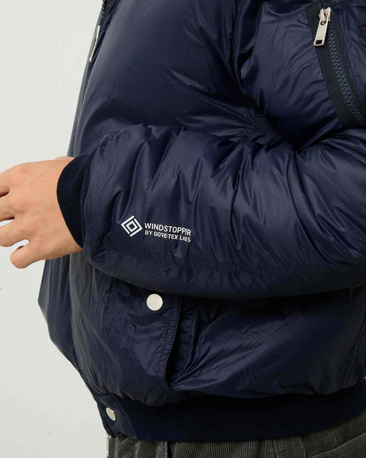 TROOPER PUFF BLOUSON NYLON MINI RIPSTOP WITH WINDSTOPPER®