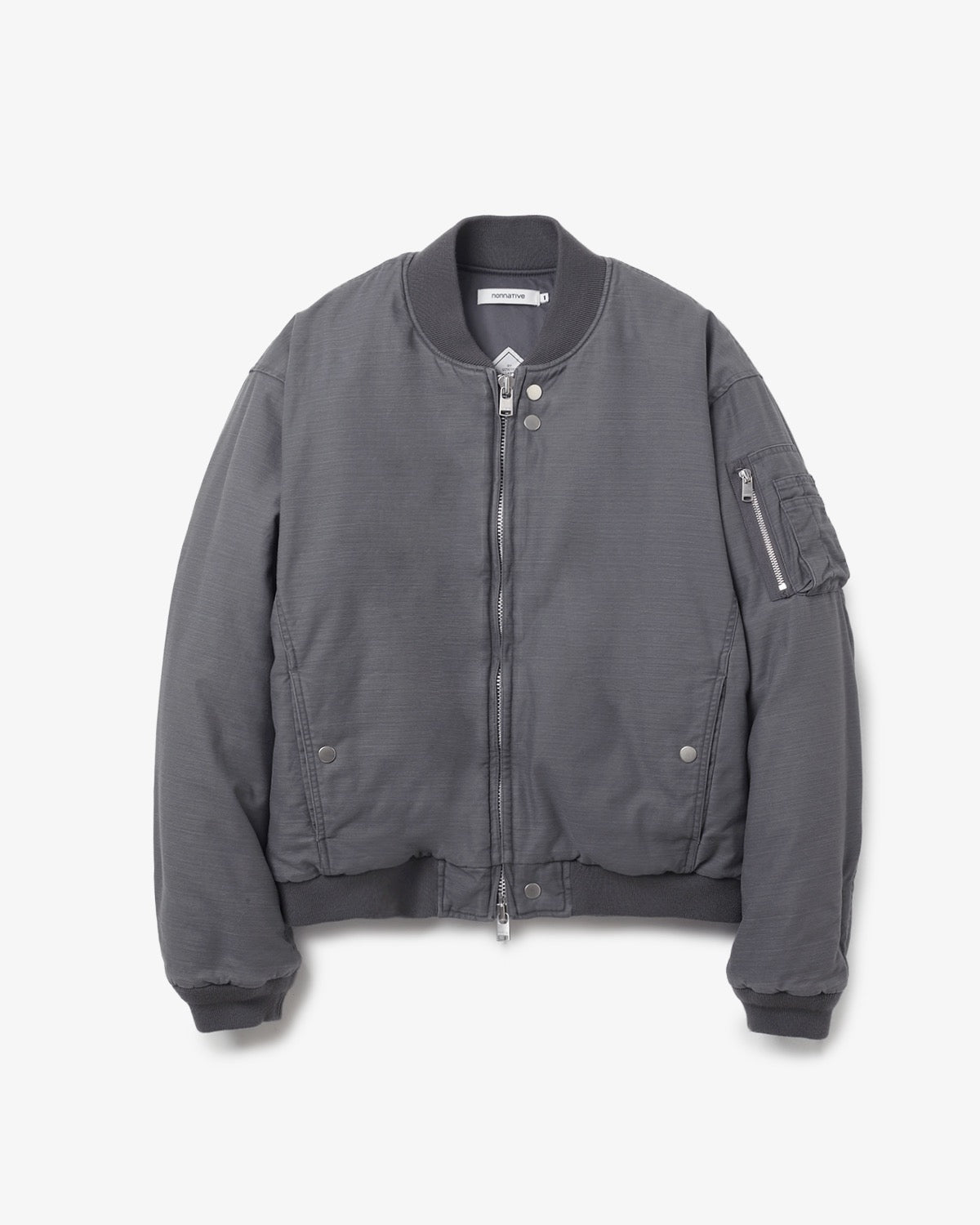 TROOPER PUFF BLOUSON COTTON BACKSATIN PIGMENT DYE WITH WINDSTOPPER®