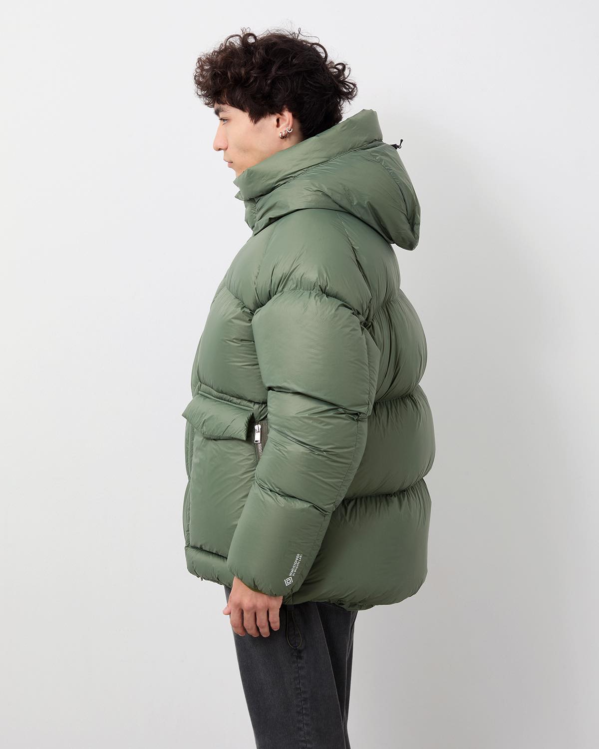 EXPLORER DOWN JACKET NYLON MINI RIPSTOP WITH WINDSTOPPER®