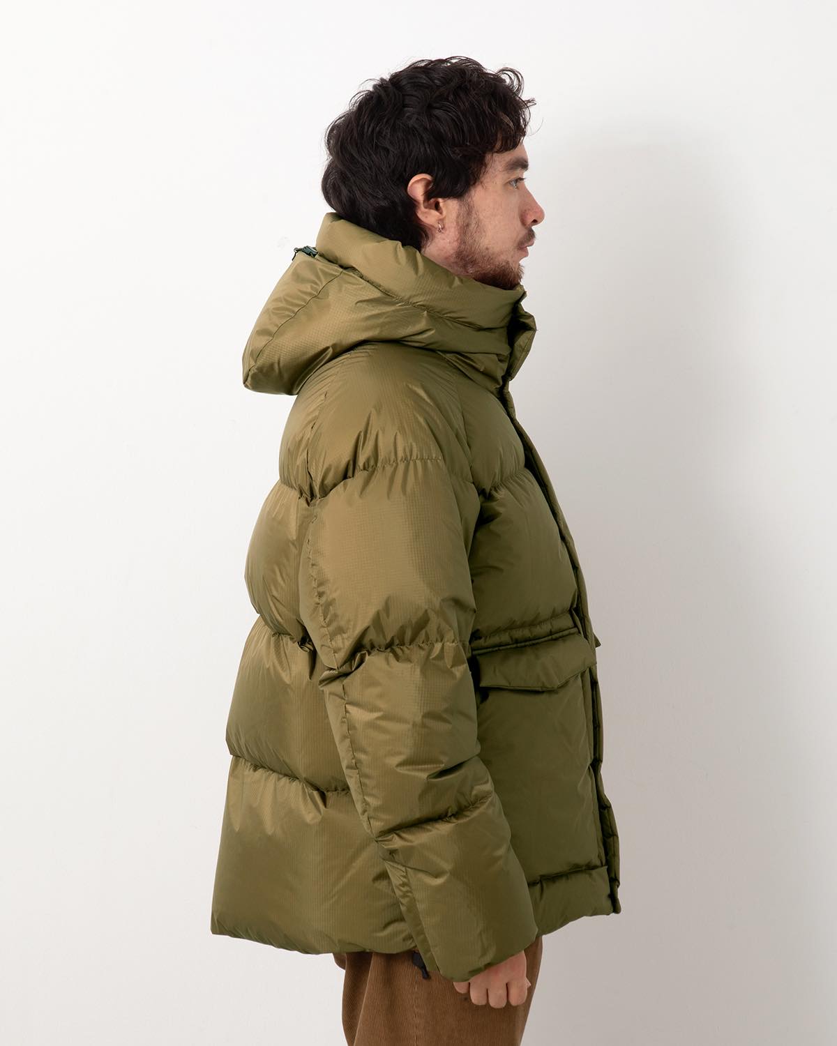 EXPLORER DOWN JACKET NYLON RIPSTOP WITH WINDSTOPPER® 2L