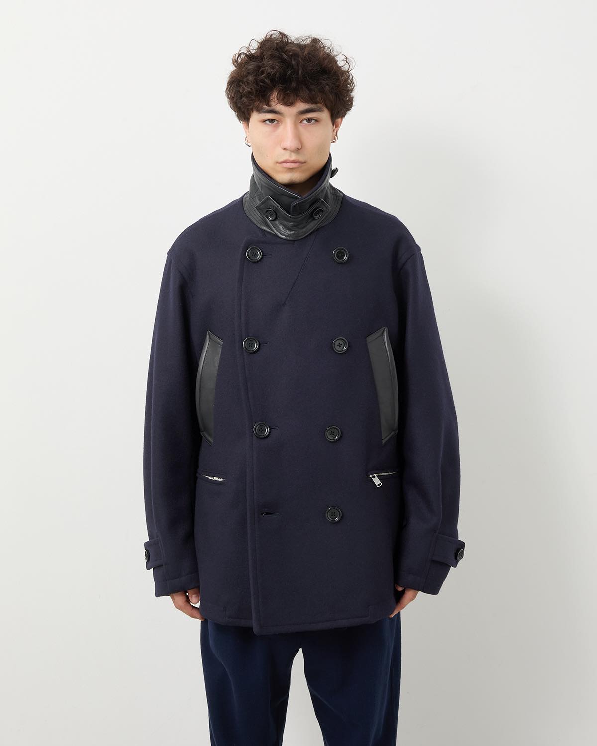 MARINER COAT W/N DOUBLE MELTON WITH WINDSTOPPER®