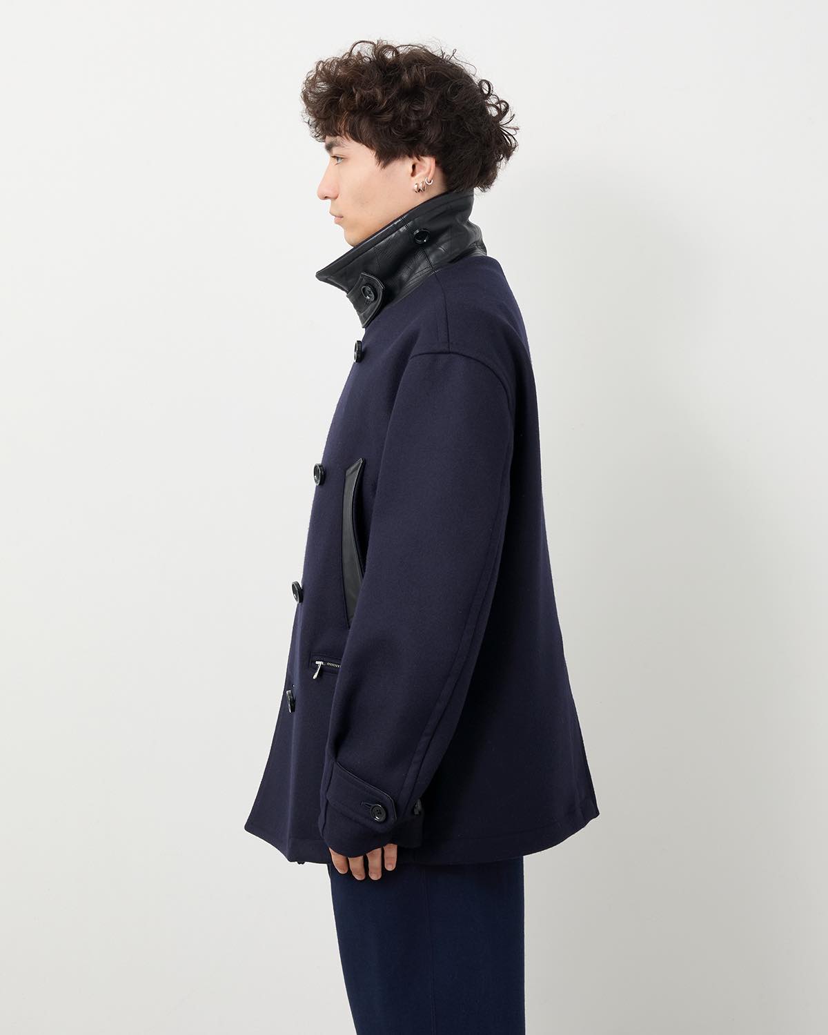 MARINER COAT W/N DOUBLE MELTON WITH WINDSTOPPER®