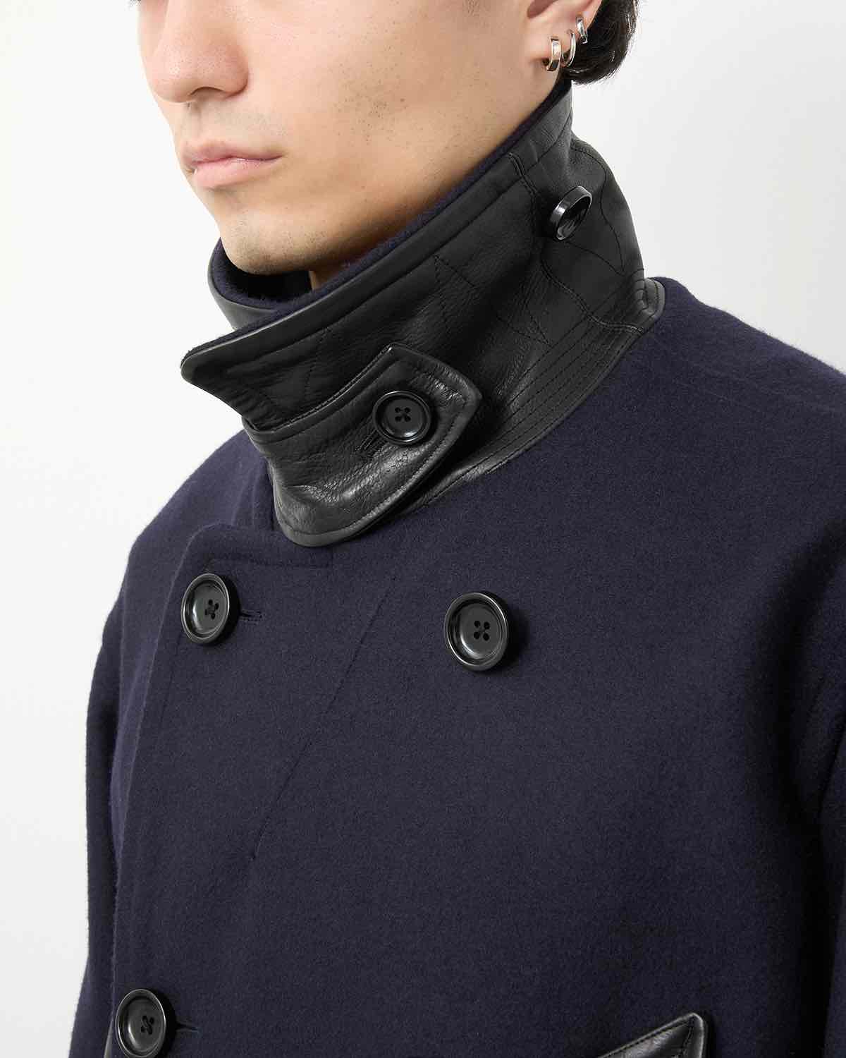 MARINER COAT W/N DOUBLE MELTON WITH WINDSTOPPER®