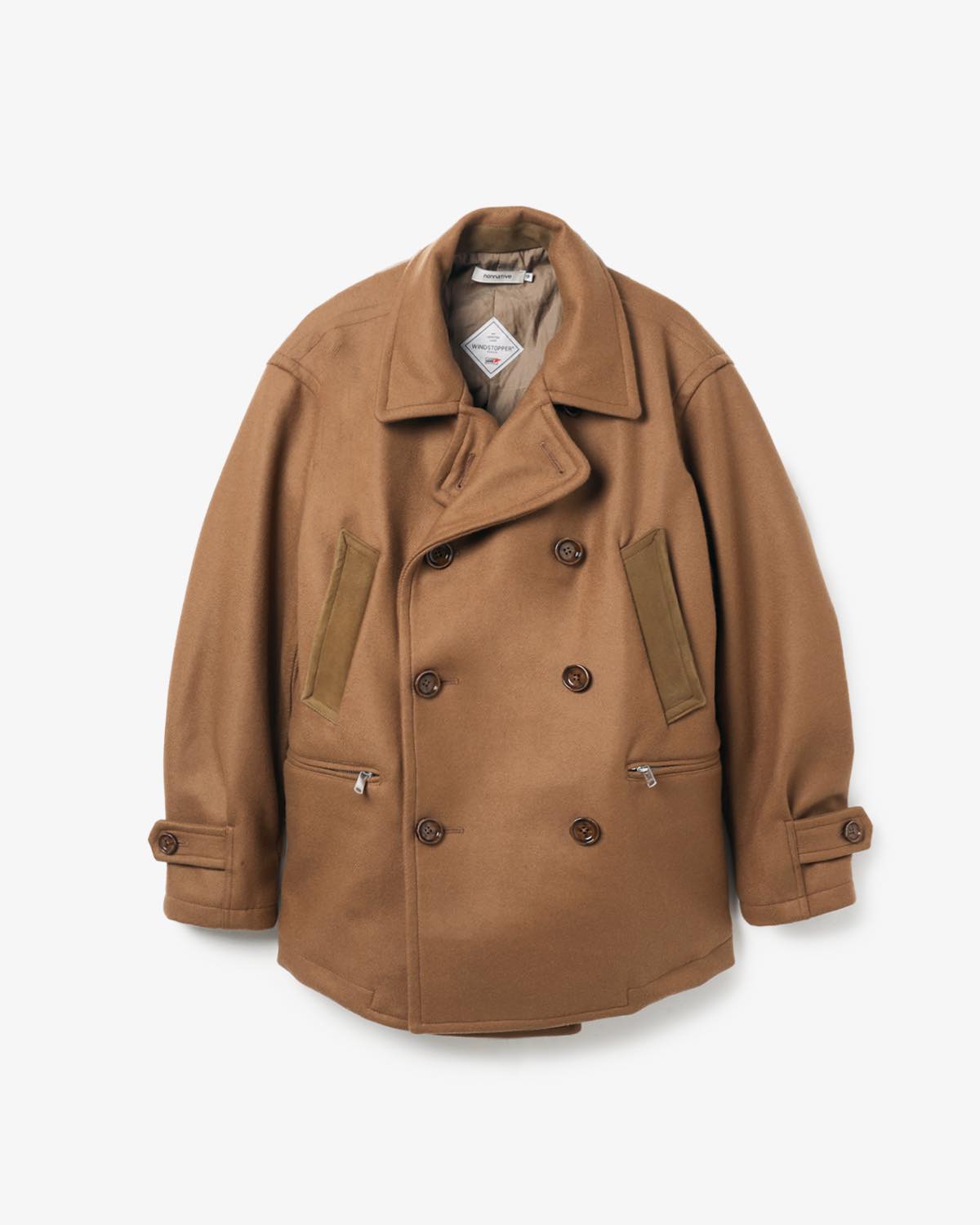 MARINER COAT W/N DOUBLE MELTON WITH WINDSTOPPER®