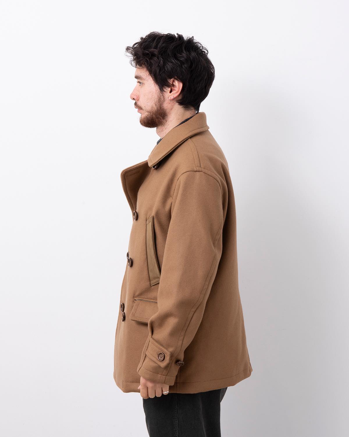 MARINER COAT W/N DOUBLE MELTON WITH WINDSTOPPER®