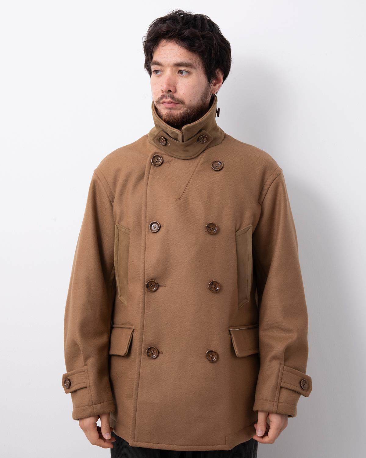 MARINER COAT W/N DOUBLE MELTON WITH WINDSTOPPER®