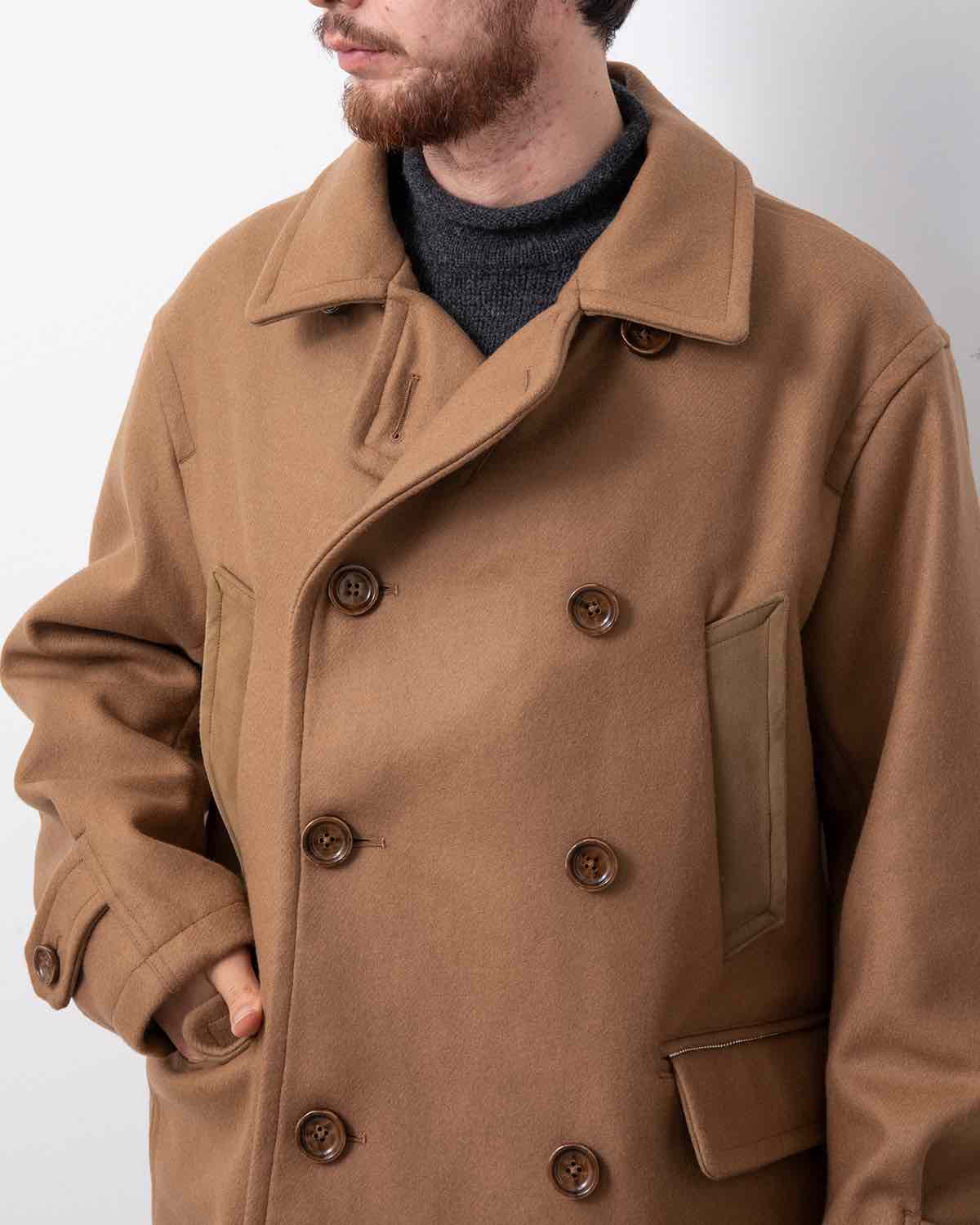 MARINER COAT W/N DOUBLE MELTON WITH WINDSTOPPER®