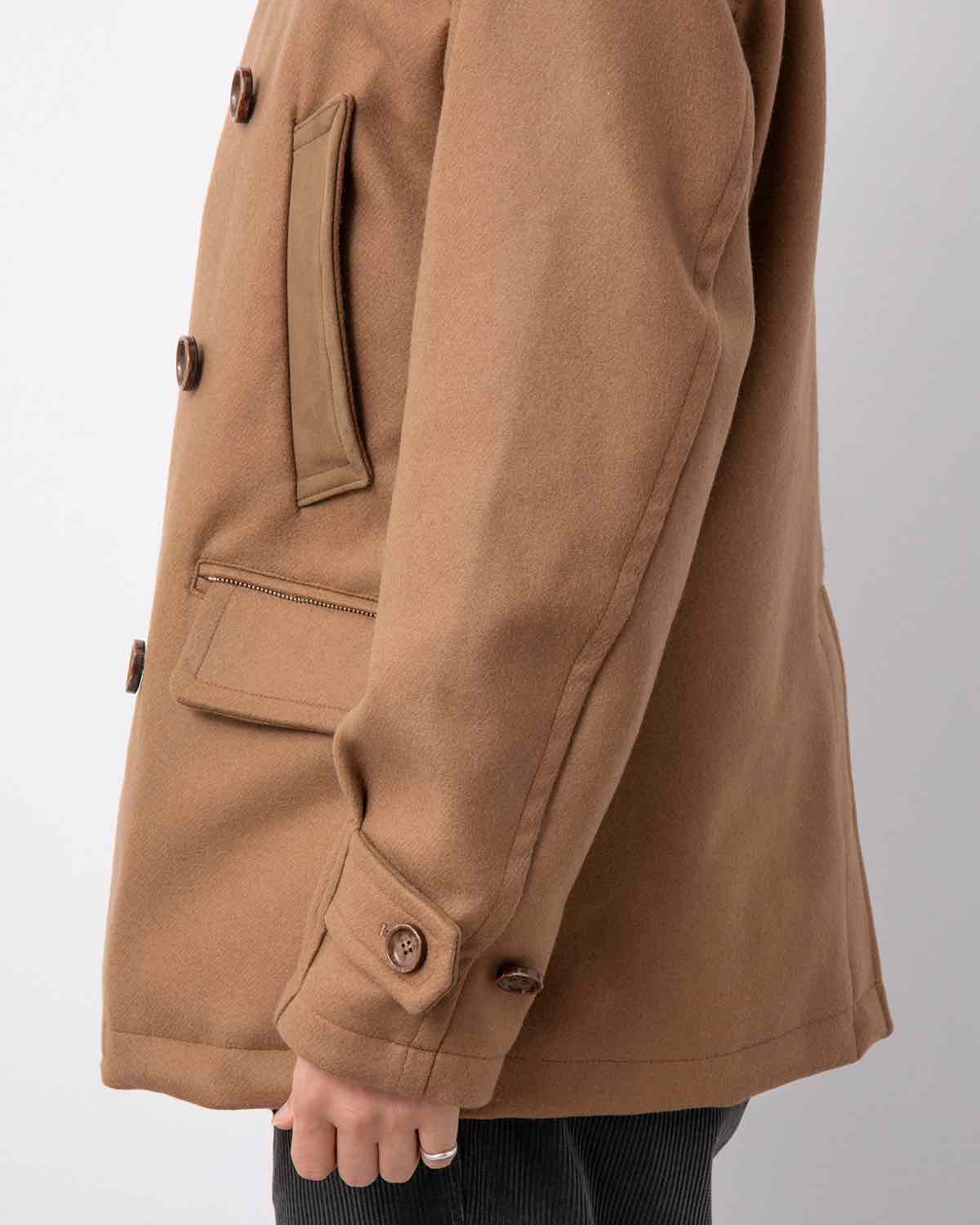 MARINER COAT W/N DOUBLE MELTON WITH WINDSTOPPER®