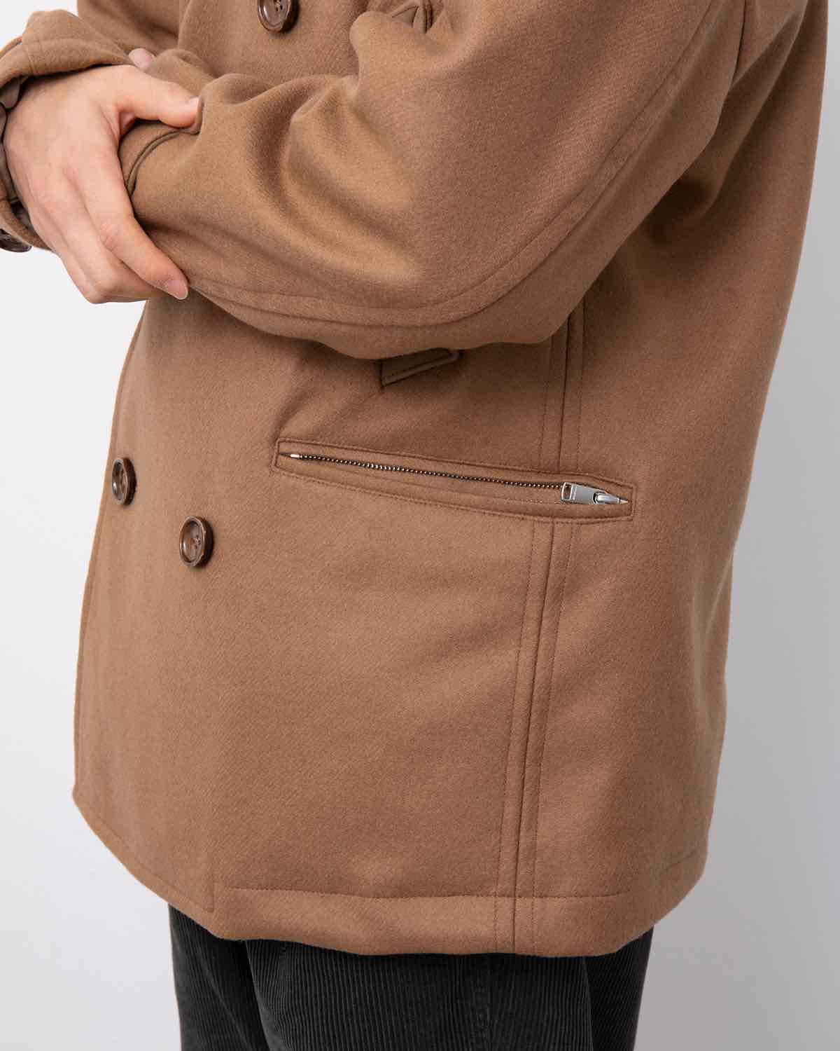 MARINER COAT W/N DOUBLE MELTON WITH WINDSTOPPER®