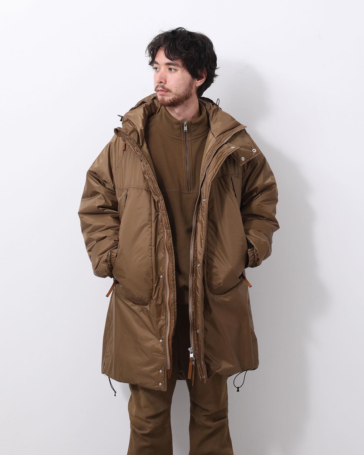 EXPLORER PUFF COAT "MONSTER PARKA" NYLON RIPSTOP WINDSTOPPER® 2L