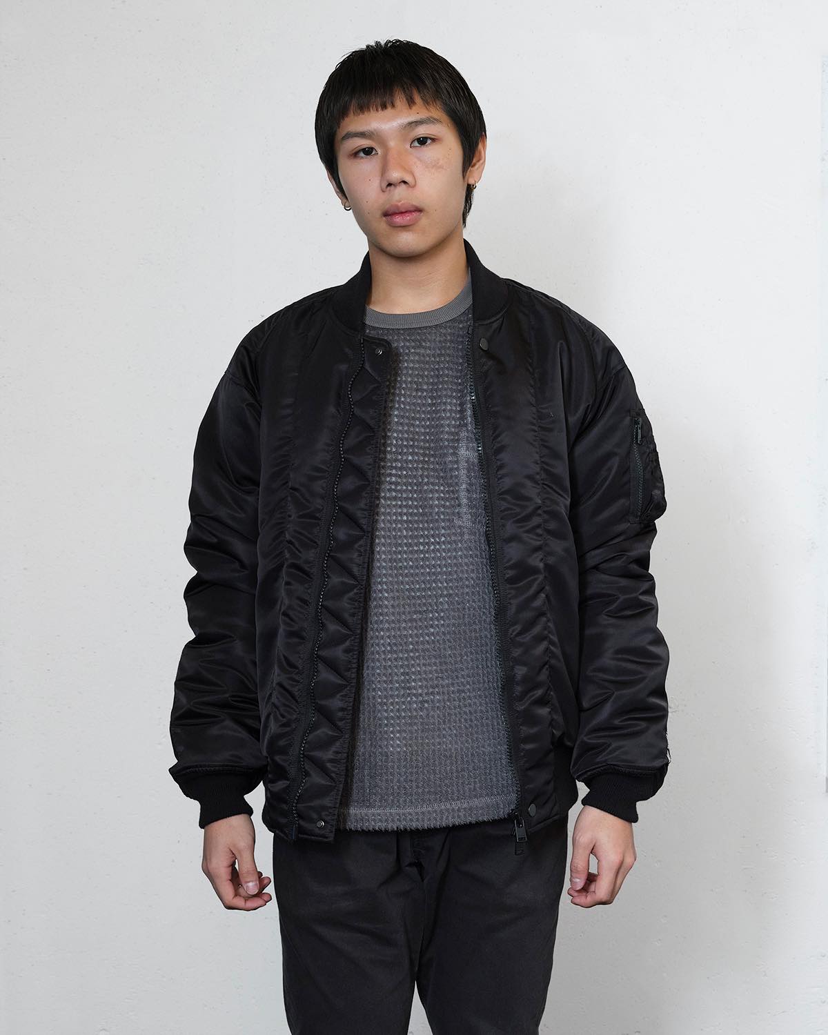 TROOPER PUFF BLOUSON NYLON TWILL WITH WINDSTOPPER® "Innovaten"