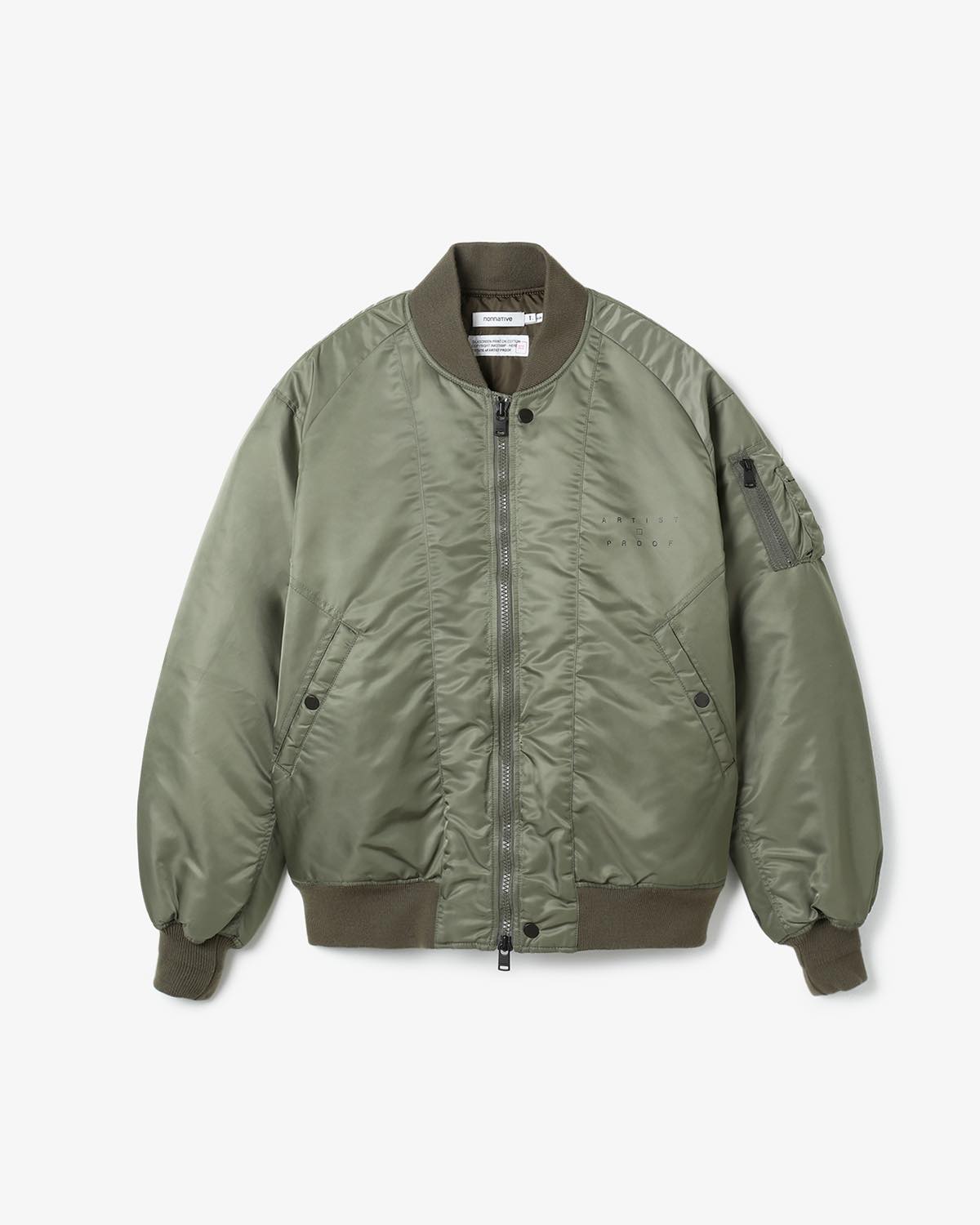 TROOPER PUFF BLOUSON NYLON TWILL WITH WINDSTOPPER® "Innovaten"