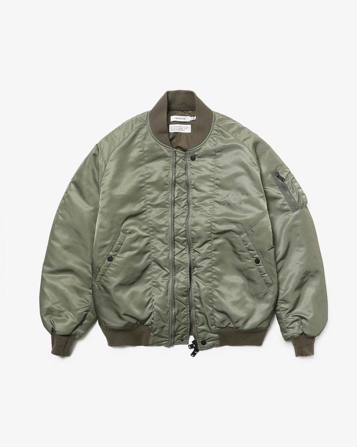 TROOPER PUFF BLOUSON NYLON TWILL WITH WINDSTOPPER® 