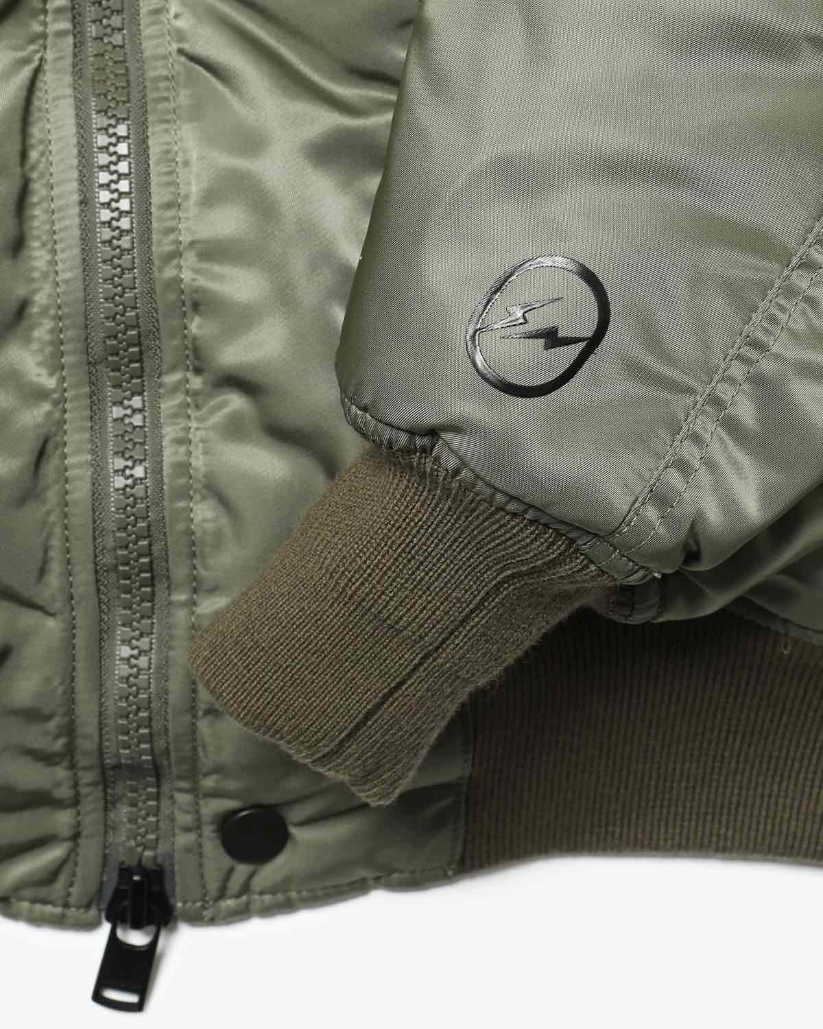 TROOPER PUFF BLOUSON NYLON TWILL WITH WINDSTOPPER® "Innovaten"