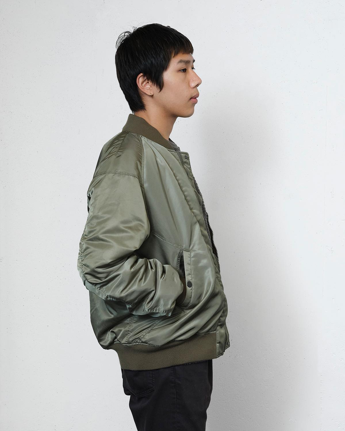 TROOPER PUFF BLOUSON NYLON TWILL WITH WINDSTOPPER® "Innovaten"