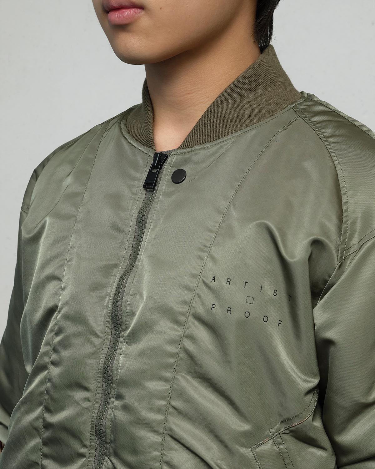 TROOPER PUFF BLOUSON NYLON TWILL WITH WINDSTOPPER® "Innovaten"